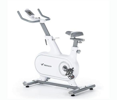 Велотренажер спин-байк Merach MR-S06 домашний белый (White)