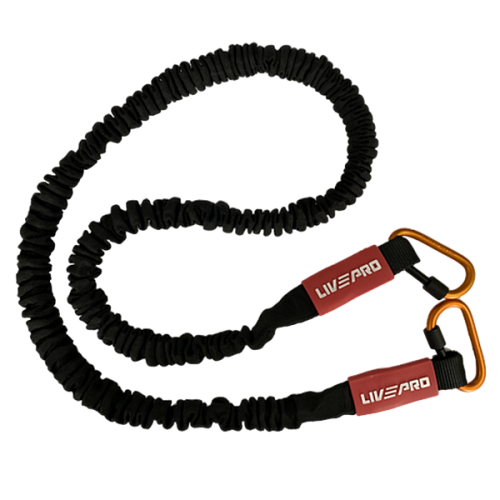 Купить Эспандер эластичный с карабином Livepro LP8401-H в Москве