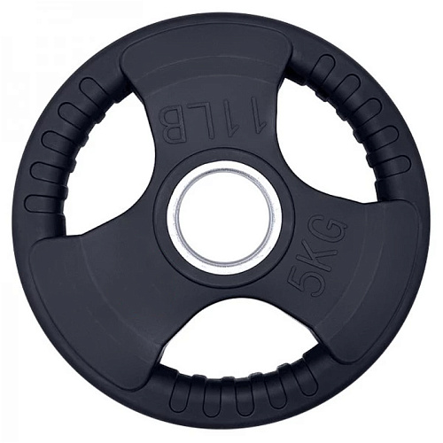 Диск олимпийский 5 кг Black Edition KRAFT Fitness