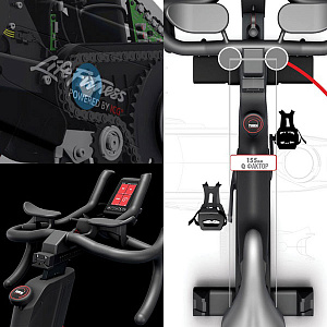 Купить Горизонтальный велотренажер Life Fitness ICG IC8 с велокомпьютером в Москве