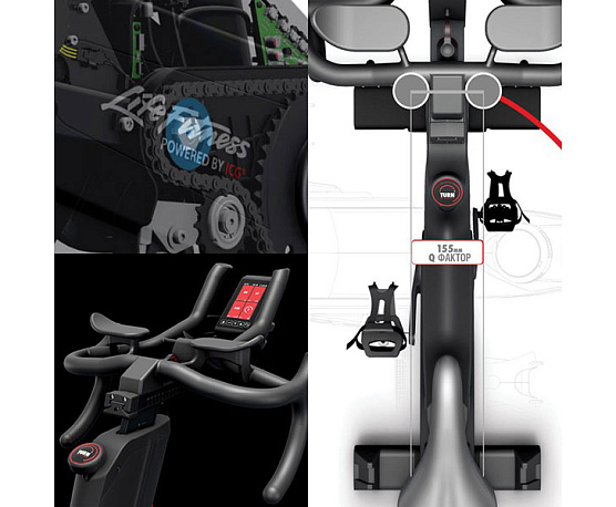 Велотренажер Life Fitness ICG IC8 горизонтальный с велокомпьютером фото5