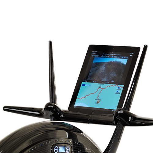 Велотренажер вертикальный Ciclotte Steel Pearl зеленый