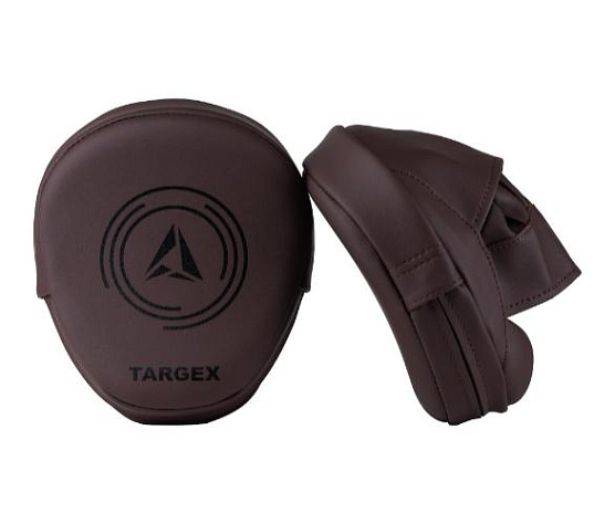Лапы боксерские Targex PRO коричневые