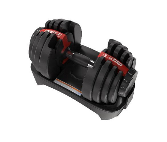 Гантель со ступенчатой регулировкой Unix Fit 40 кг фото5