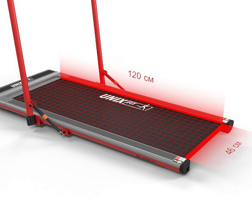 Беговая дорожка Unix Fit R-300C Red