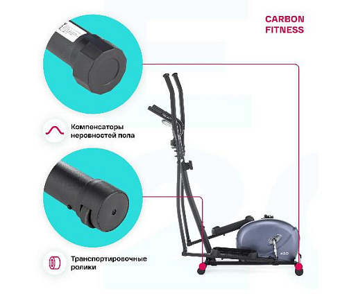 Эллиптический тренажер Carbon Fitness E20 (домашний)