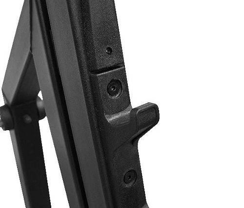 Скамья для жима лёжа с доводчиком, упором и подставкой для ног Bronze Gym PARTNER ML-901