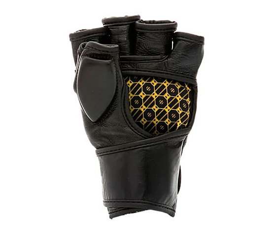 Премиальные MMA тренировочные перчатки UFC 6 унций чёрные L/XL фото5