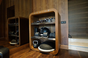 Спортивный зал в коттеджном посёлке «Монтевиль»