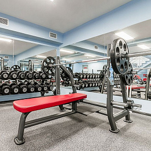 Купить Силовой тренажер Kraft Fitness Олимпийская горизонтальная скамья KFOFB в Москве