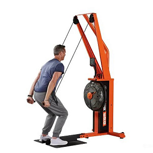 Купить Гребной тренажер First Degree Fitness FluidPowerERG Orange лыжный  в Москве