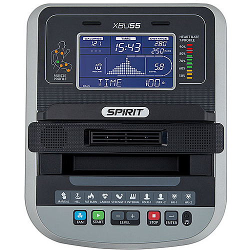 Вертикальный велотренажер Spirit Fitness XBU55