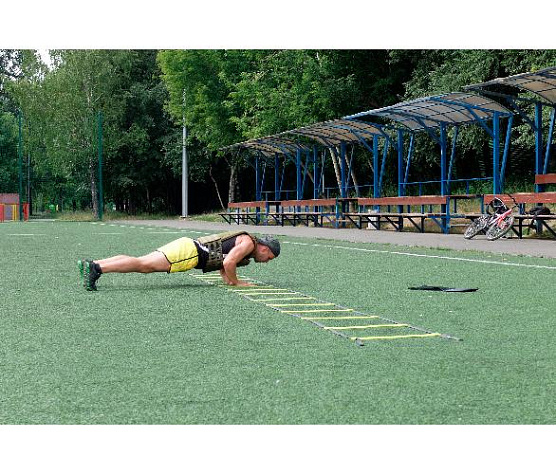 Лестница координационная Original FitTools 6 м 13 секций фото8