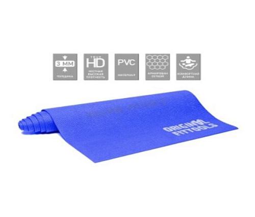 Коврик для йоги Original FitTools 3 мм