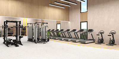 Спортивный зал для академии фигурного катания «Ангелы Плющенко»