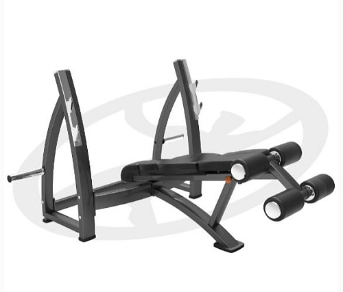 Купить Скамья для жима штанги отрицательная Oxide Fitness F045 в Москве