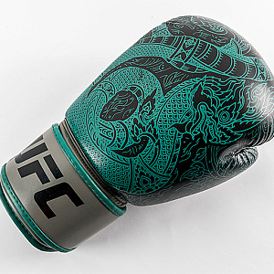 Купить UFC Перчатки для бокса PRO Thai Naga 16 Oz - зеленые в Москве