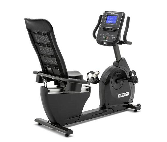 Велотренажер горизонтальный Spirit Fitness XBR25 черный