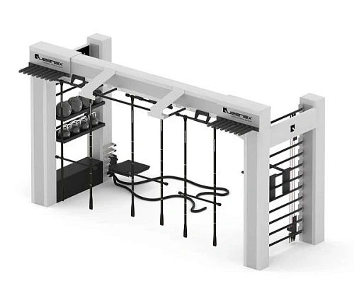 Функциональная рама на 6 станций Queenax By Precor BRIDGE X1 500