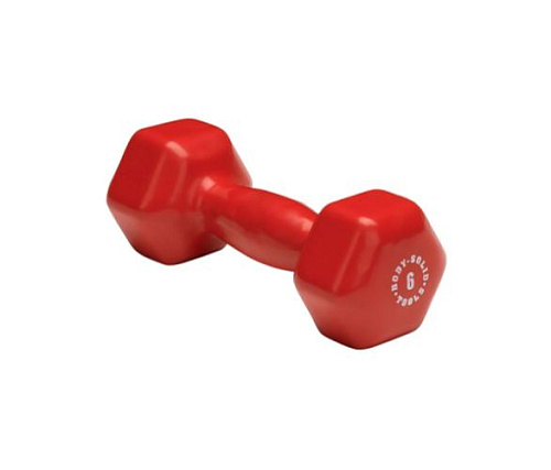 Купить Гантель в виниловой оболочке Original FitTools 2,7 кг (6 lb) в Москве