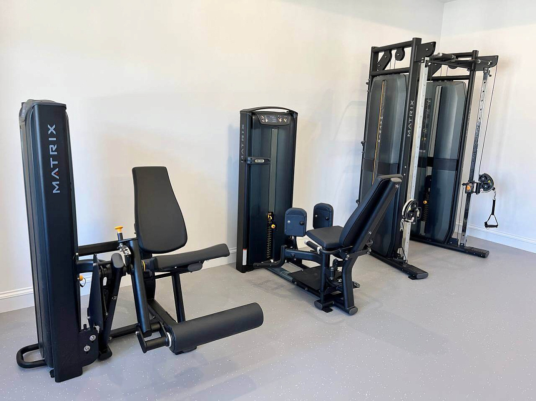 Тренажёрный зал для загородного дома в Подмосковье