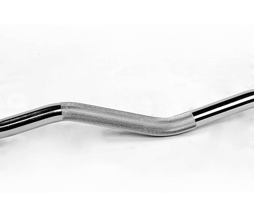 Гриф EZ-гриф слабоизогнутый Original FitTools OKPRO хромированный до 300 LBS