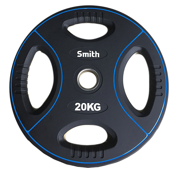 Smith Fitness Excellence Диск для штанги полиуретановый 20 кг
