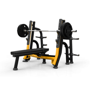 Скамья горизонтальная для жима с доводчиком Matrix Fitness MAGNUM A678