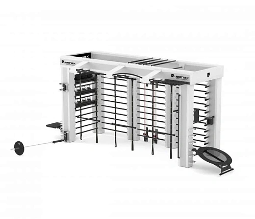 Купить Настенный комплекс на 12 станций Queenax By Precor WALL SOLUTION 3D 5 m в Москве