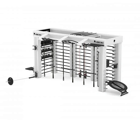 Многофункциональный комплекс Queenax By Precor Настенный комплекс на 12 станции WALL SOLUTION 3D 5 m