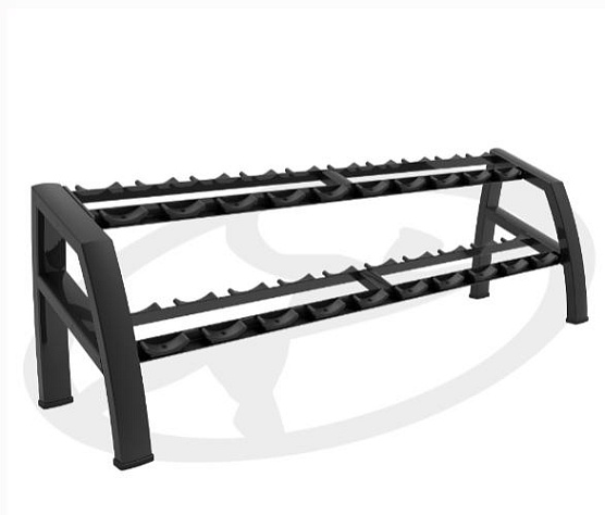 Стойка гантельная 2-х ярусная Oxide Fitness F057 (10 пар)