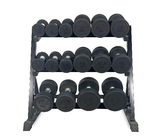 Стойка для гексагональных гантелей Unix Fit DumRack Hexagon PRO (300 кг) фото1