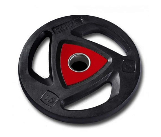 Диск уретановый с цветной вставкой Ziva 2,5 кг