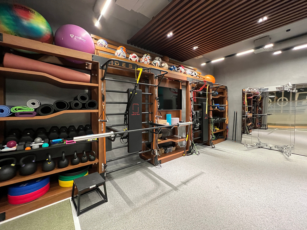 Фитнес пространство в частном доме под ключ