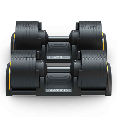 Гантели регулируемые Matrix MXR Adjustable Dumbbell DB32, пара 32 кг