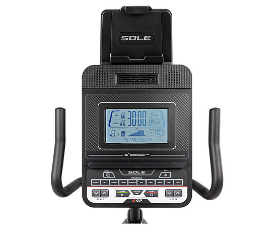 Горизонтальный велотренажер Sole Fitness R92 (2023) фото3