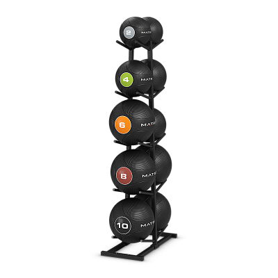Стойка для медицинских мячей Matrix Fitness Med Ball Rack (на 10 шт)