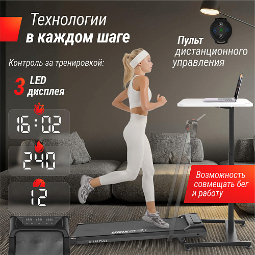 Беговая дорожка UNIX Fit R-230 PLUS