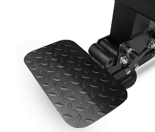 Скамья для жима лёжа с доводчиком, упором и подставкой для ног Bronze Gym PARTNER ML-901