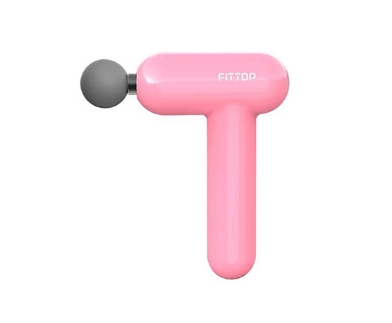 Перкуссионный массажер Fittop SuperHit Mini розовый