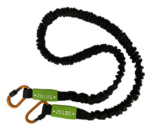 Эспандер эластичный с карабином Livepro LP8401-M