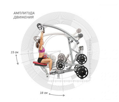 Жим ногами Hoist RPL-5201 (Free Weights)