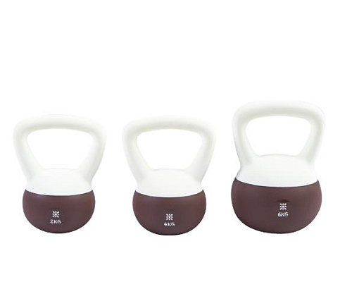 Гиря мягкая Bloom 2кг LB7012/02/WH белый-коричневый