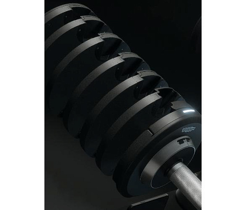 Регулируемые гантели Technogym Connected Dumbbells+ со стойкой