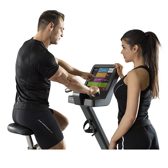 Вертикальный велотренажер Panatta Bike Fenix Touch фото1