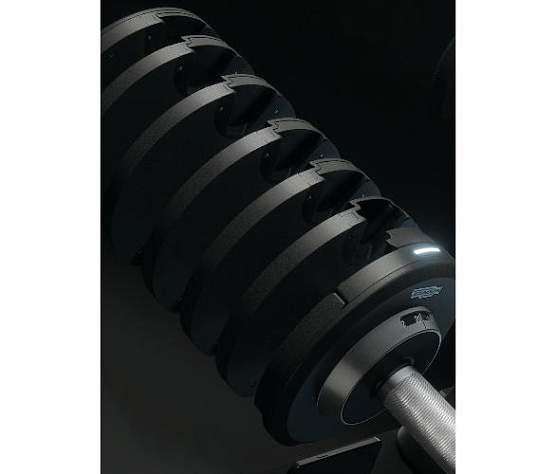 Регулируемые гантели Technogym Connected Dumbbells+ со стойкой фото1