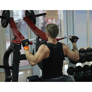 Купить Нагружаемый дисками тренажер Aerofit Impulse SL7002 Тяга сверху с независимыми рычагами в Москве