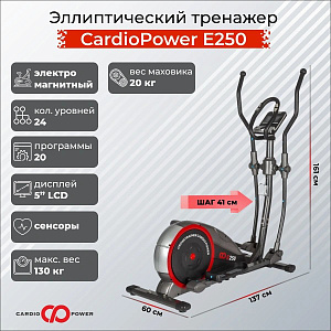 Купить Эллиптический тренажер CardioPower E250 в Москве