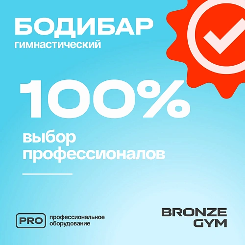 Гимнастическая палка бодибар Bronze Gym, 4 кг