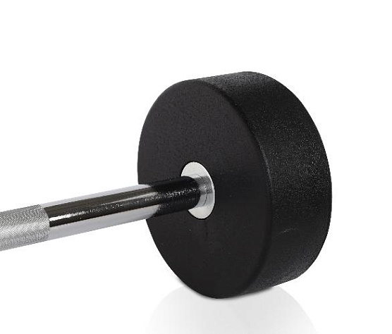 Штанга прямая обрезиненная Unix Fit PRO 30 кг фото4